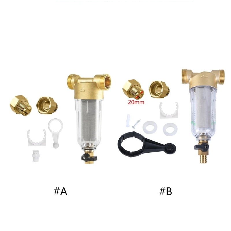 Многоразовый фильтр для водопроводной воды с отжимом предварительный из