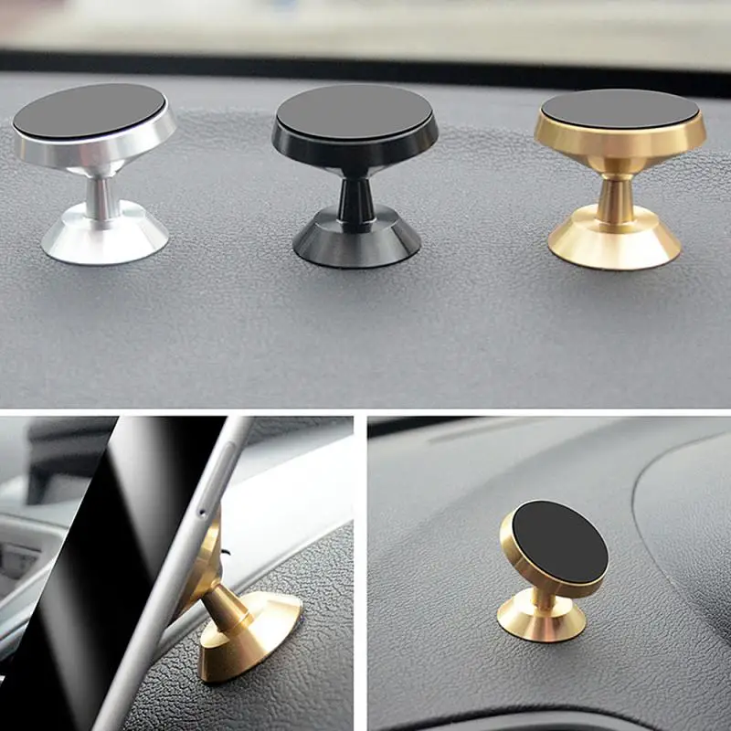 

Magnetic Mobile Phone Holder 360° Rotation Stable Phone Bracket Multifunctional Car Magnetic Holder Car Interior Accessories