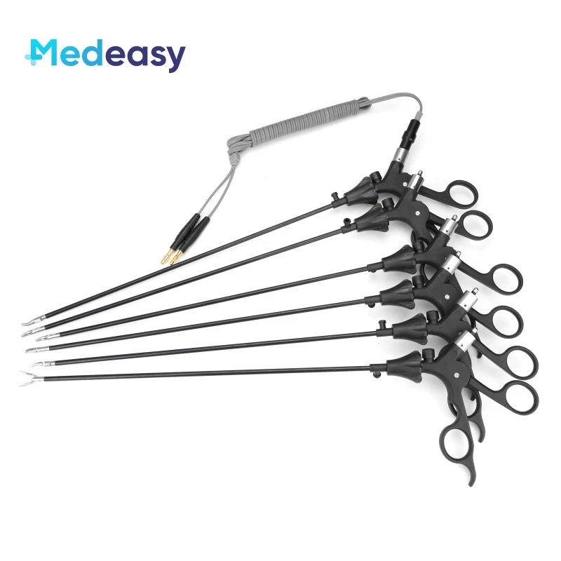 

Laparoscopic Bipolar Forceps with Cable, Reusable Bipolar Coagulation Maryland Forceps