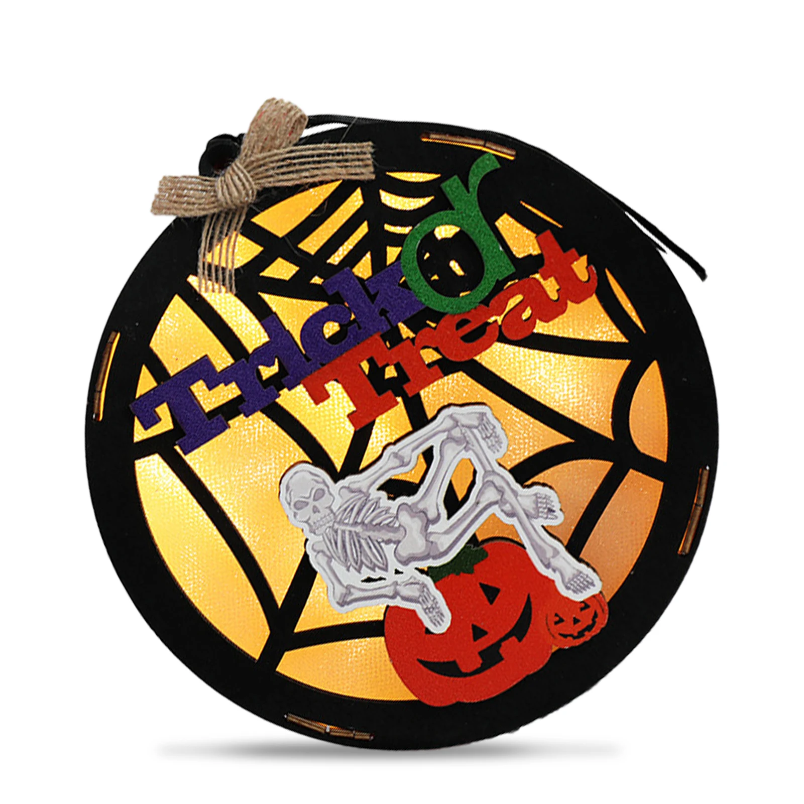 

Подвесной светильник в виде тыквы на Хэллоуин, Деревянный светильник для дома, сада, вечеринки, улицы, украшение для Хэллоуина, светильник-ф...