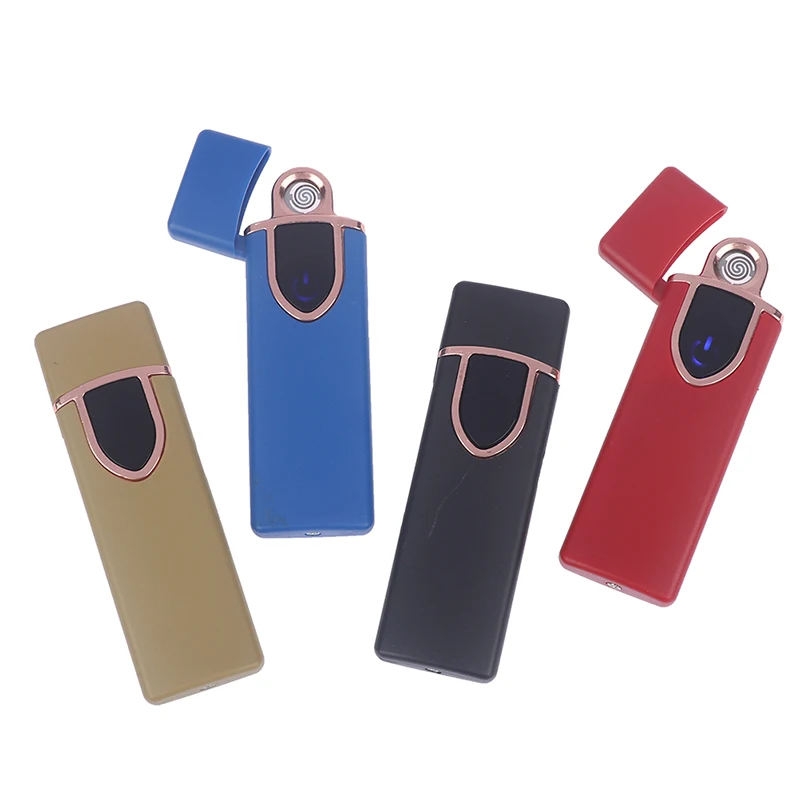 Умная плазменная электрическая ветрозащитная безпламенная зажигалка с