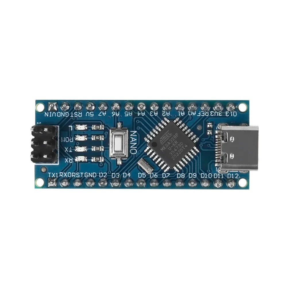 

Arduino Nano V3.0 TYPE-C ATMEGA328P Controller Board CH340 Driver Nano V3.0 Development Board Module