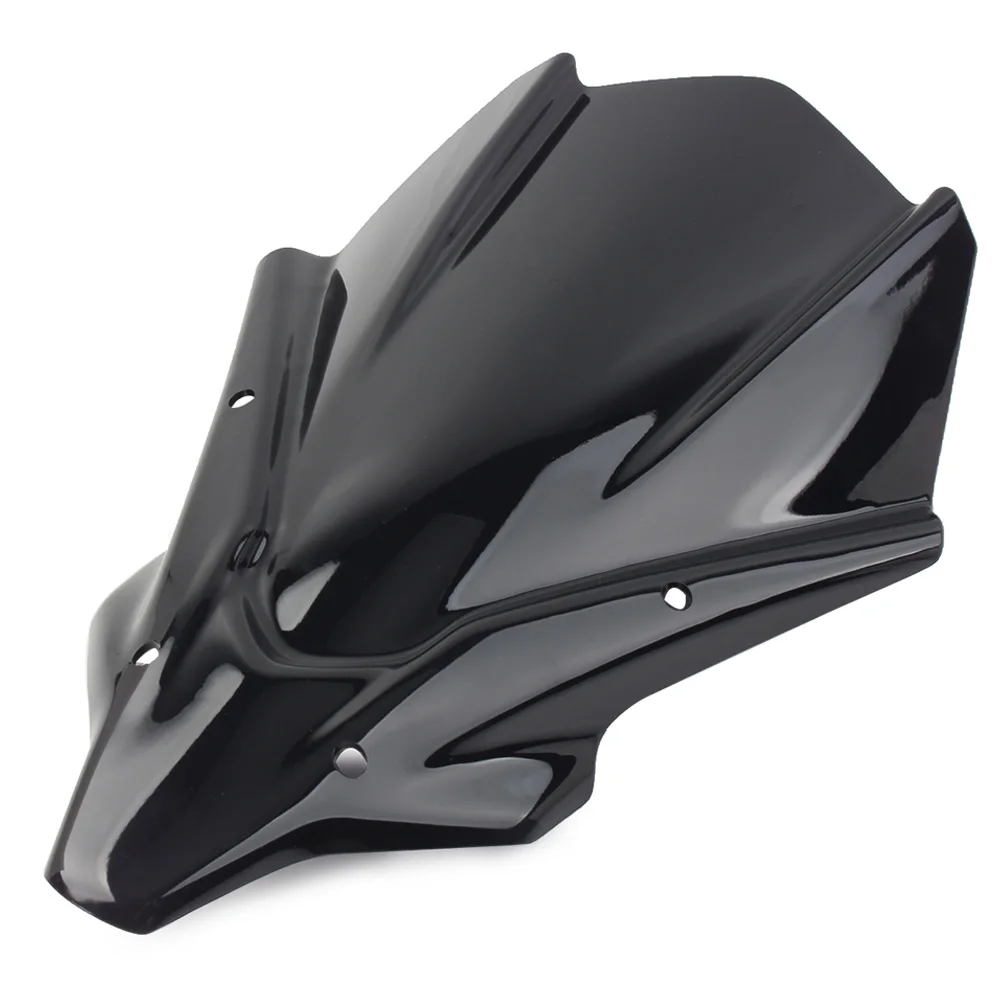 Черный лобовое стекло мотоцикла дефлектор ветрового стекла для Yamaha MT-07 MT07 2021 2022