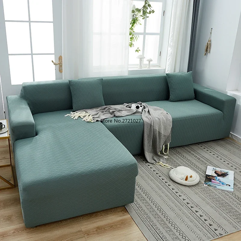 Й гибкий угловой чехол для дивана гостиной регулируемый L-образный 1/2/3/4 защитный