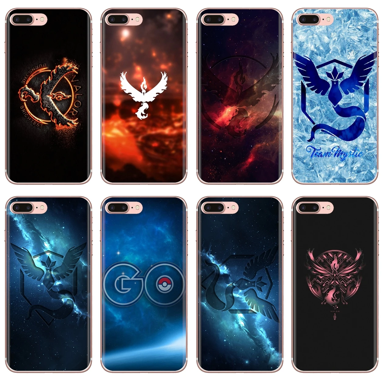 Karmannye Silikonovye Chehly Dlya Telefonov Huawei P30 P40 P P7 P8 P9 P10 Lite Plus Pro 15 16 17 Mini Pokemon Go Team Mystic Aliekspress