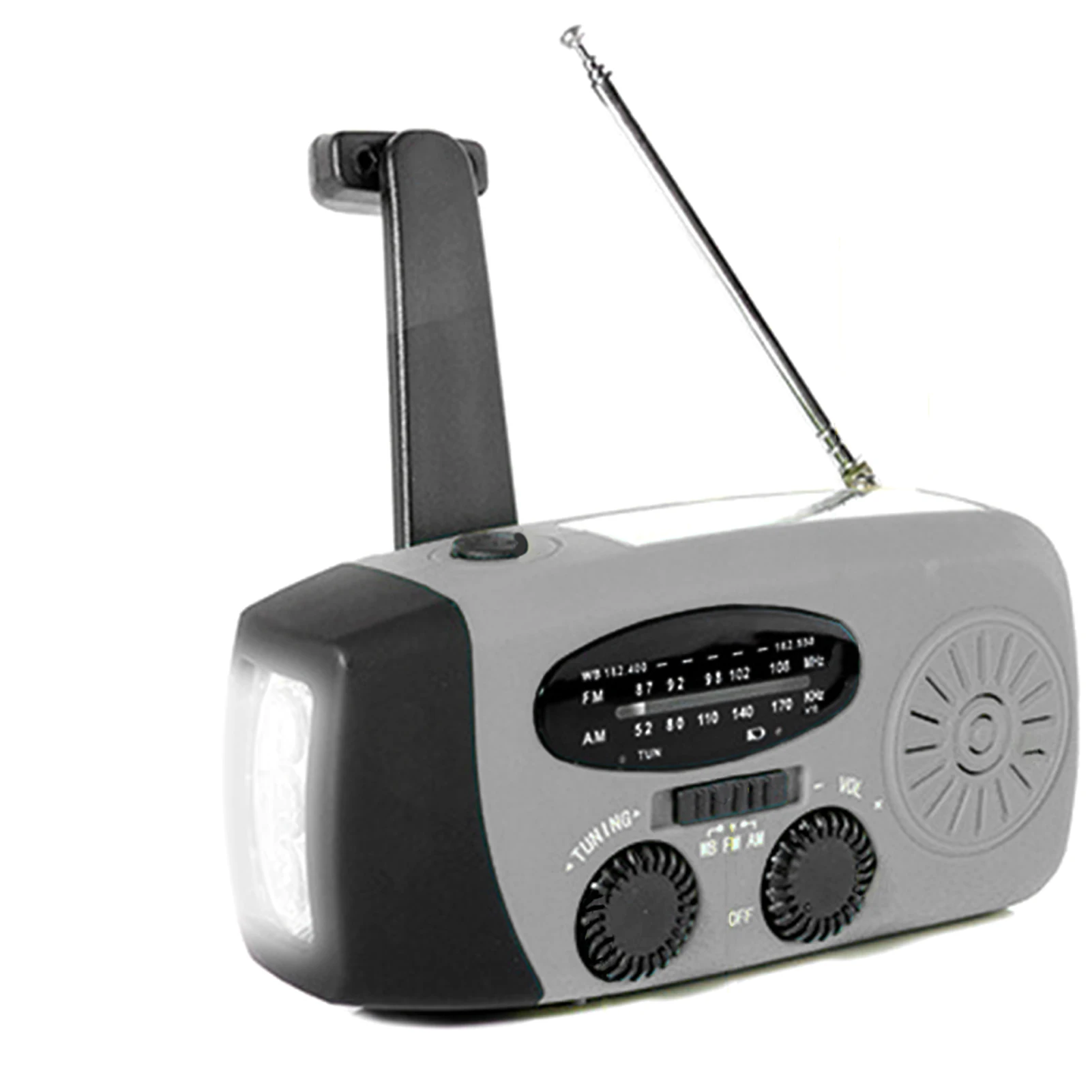 

Многофункциональный AM/FM-радиоприемник на солнечной батарее, 1200 мАч