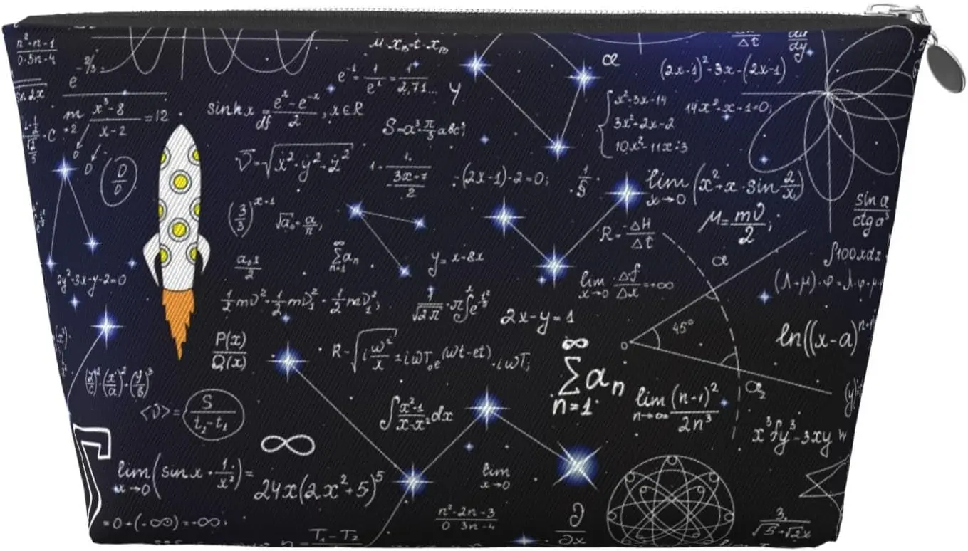 Физические формулы косметичка женские дорожные туалетные принадлежности