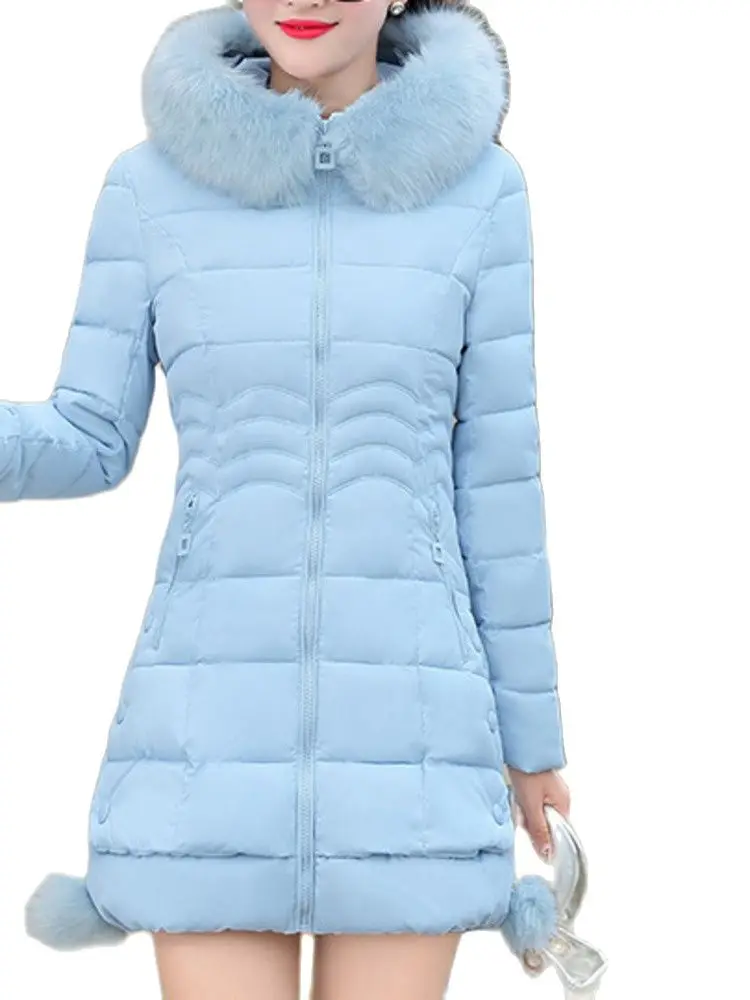 winter clothes women longue doudoune femme new in Korean women's cotton padded jackets coats manteau femme hiver