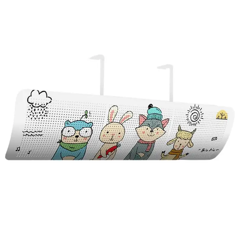 

Выдвижной отражатель воздуха для кондиционера, дефлектор воздуха для выпускного отверстия, защита от прямого воздействия на ветровое стекло