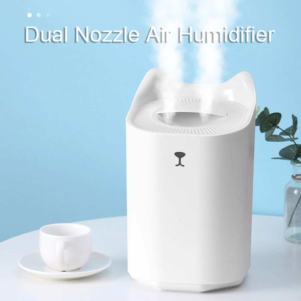 

3.3L Humidifiers for Home Bedroom USB Air Humidifiers Essential Oils Diffuser with Colorful Atmosphere Lighting Auto Shut-Off