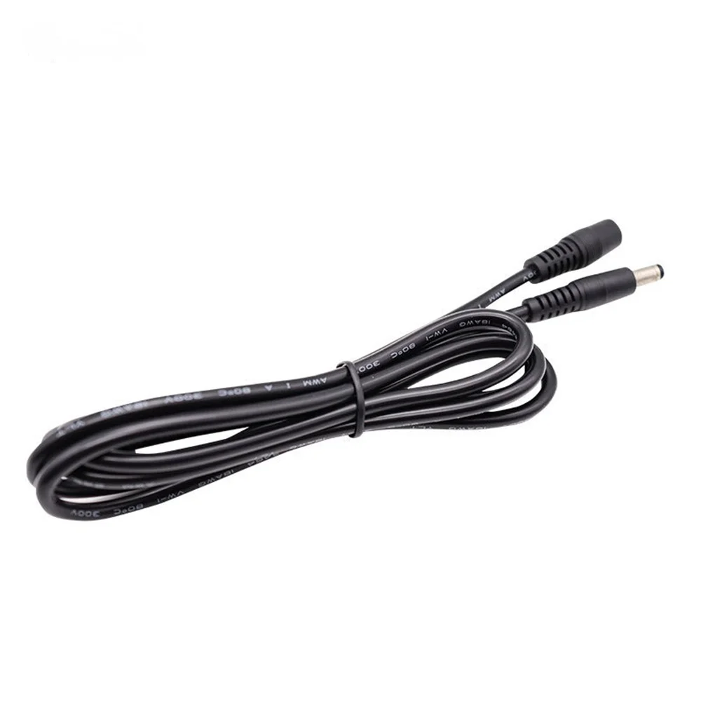 

12V 2A Power 1M 5M Extension Cable 5.5mmx2.1mm DC Plug for CCTV Camera NVR System 12 Volt Extension Cord