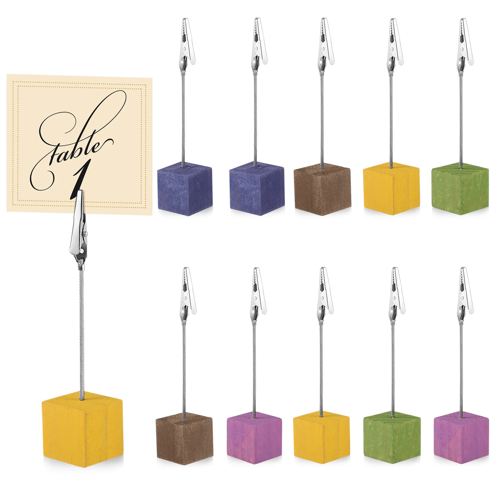 

10pcs Photo Multi-functional Memo Clips For Pictures Picture Holder Clips Picture Holder Picture Holders Photo Holder