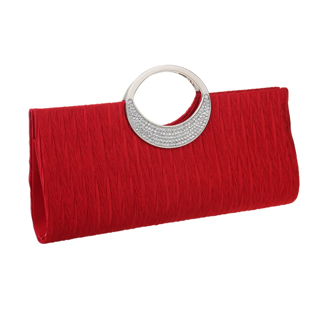 

Polyester Lightweight Womens Clutches Bag For Effortless Elegance Sturdy And Durable Evening Handbag