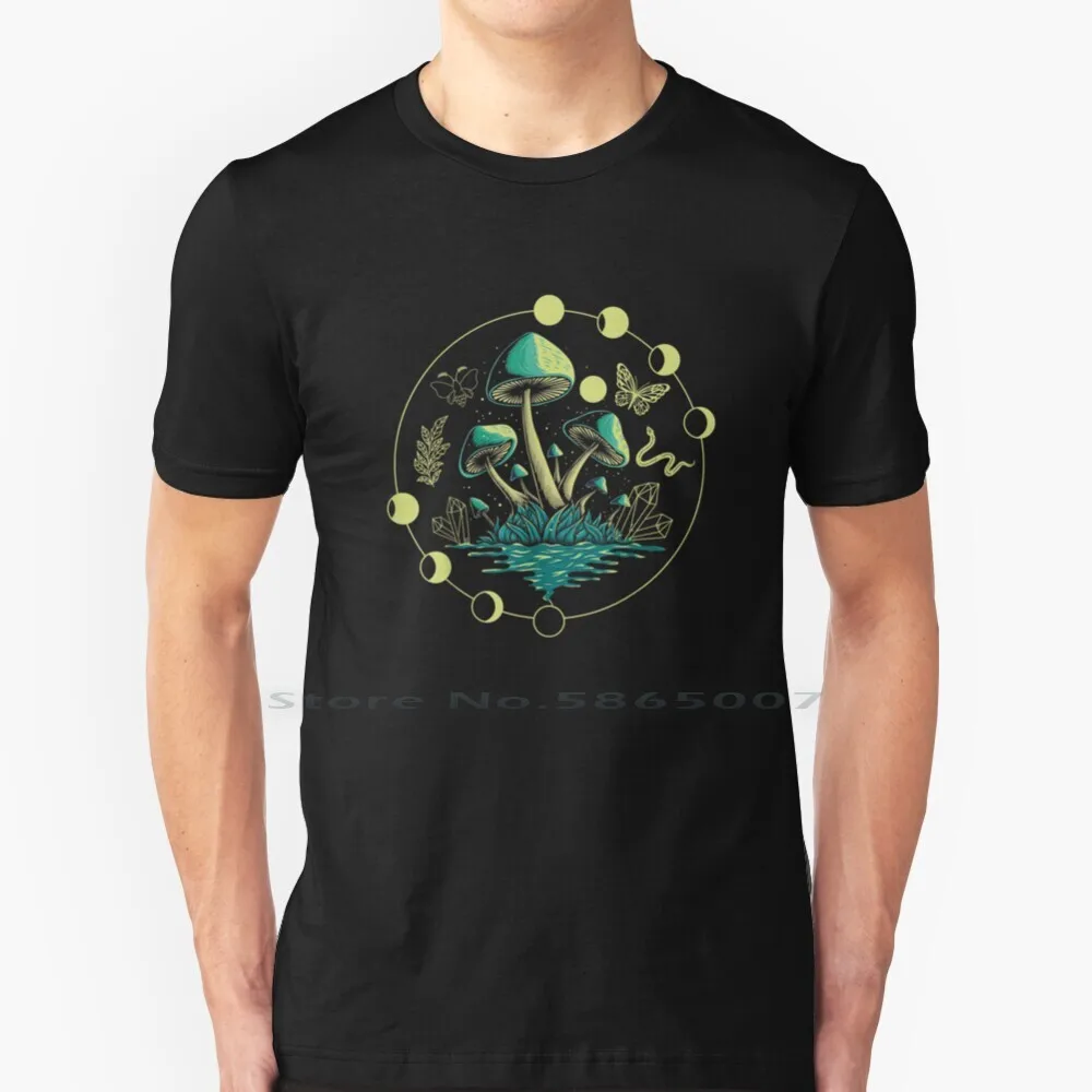

Хлопковая футболка Goblincore в эстетике грибов, темная академия, хлопковая футболка, 100% хлопок, темная академия, эстетика, натуральный хлопковы...