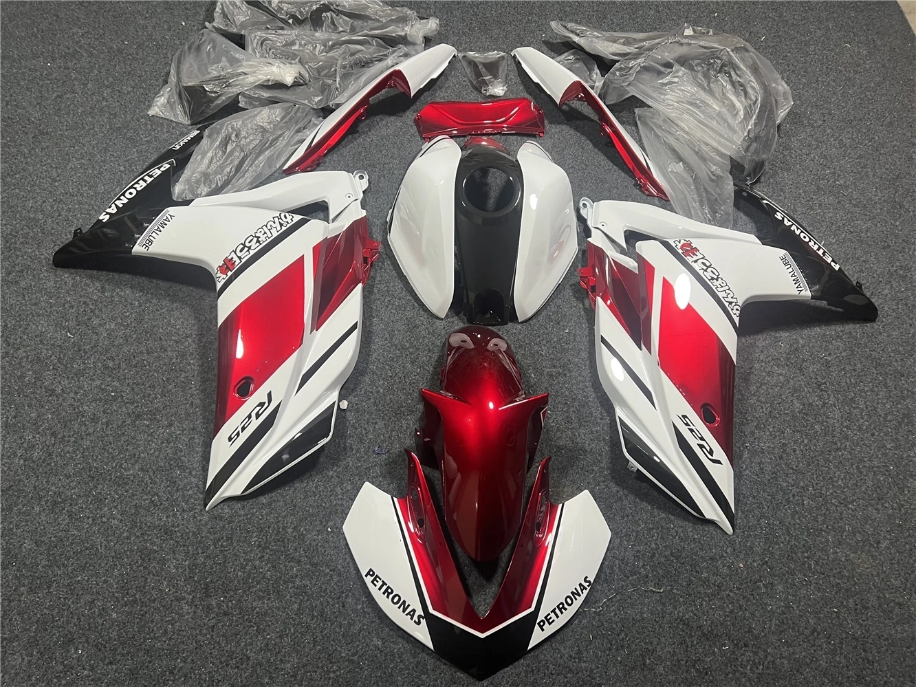 

Injection Fairings for R3 2015-2017 R25 2016 Complete Panels 15 16 17 ABS Plastic Panels Kit Body Work matte Red Y2