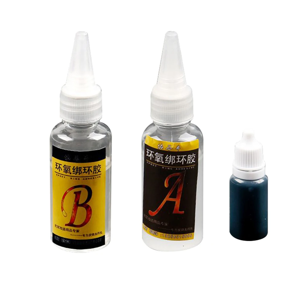 

3pcs Fishing Rod Repair Glue Building Epoxy AB Transparent Glue For DIY Fishing Rods Accessories Durable Lure Rods Tools