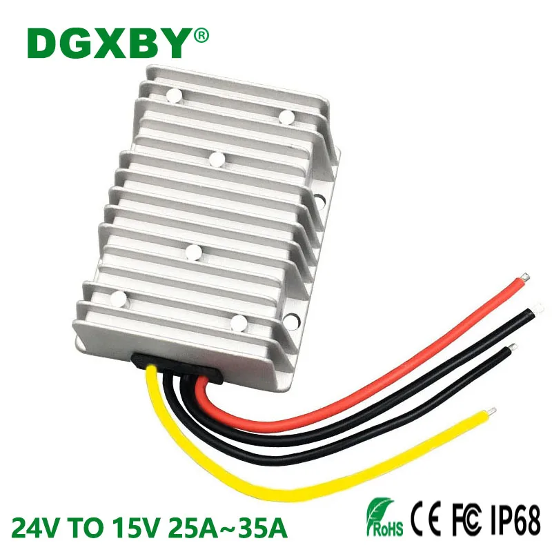 

24V TO 15V 5A 10A 15A 20A 25A 30A 35A DC Power Regulator Converter 18V~40V to 15.1V Auto/Truck/Marine Buck Module CE RoHS FCC