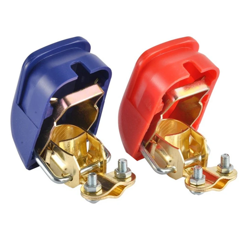 1pair Auto Car 12V Car Battery Terminals Connector Switch Clamps Quick Release Lift Off Positive & Negative Car-styling
