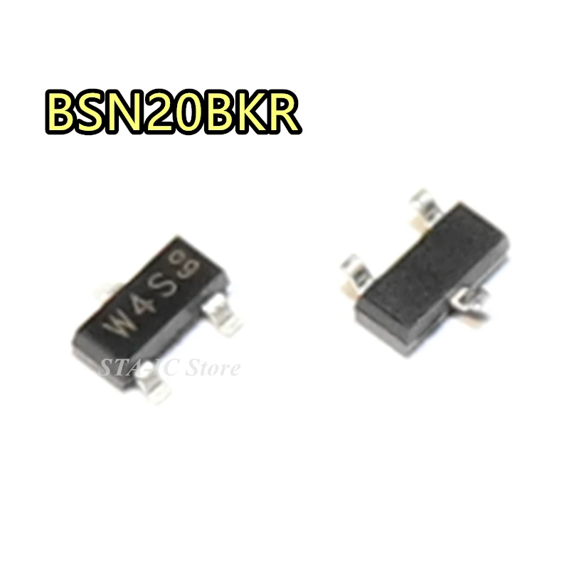 

10 шт. BSN20BKR W4S SOT23 60 в 0.265A MOSFET трубка Бесплатная доставка