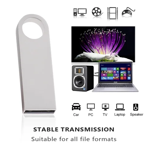 JASTER USB 2.0 флешка 128 ГБ, 64 ГБ, 32 ГБ, 16 ГБ, 8 ГБ, черная