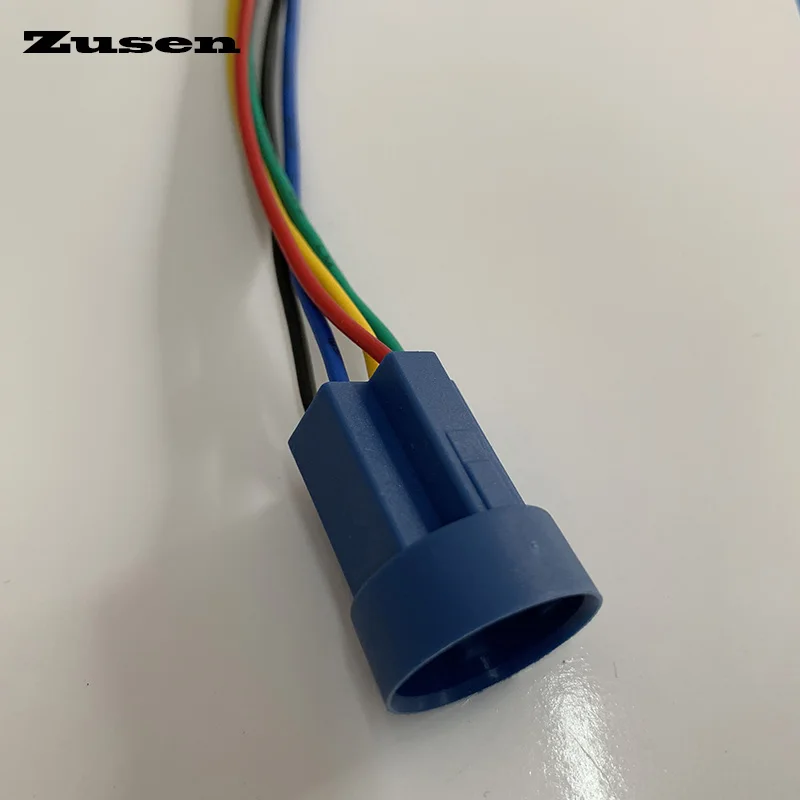 Zusen 16 мм 19 22 25 30 переключатель проводки соединители 5 контактов 1NO1NC 8 2NO2NC Scocket для