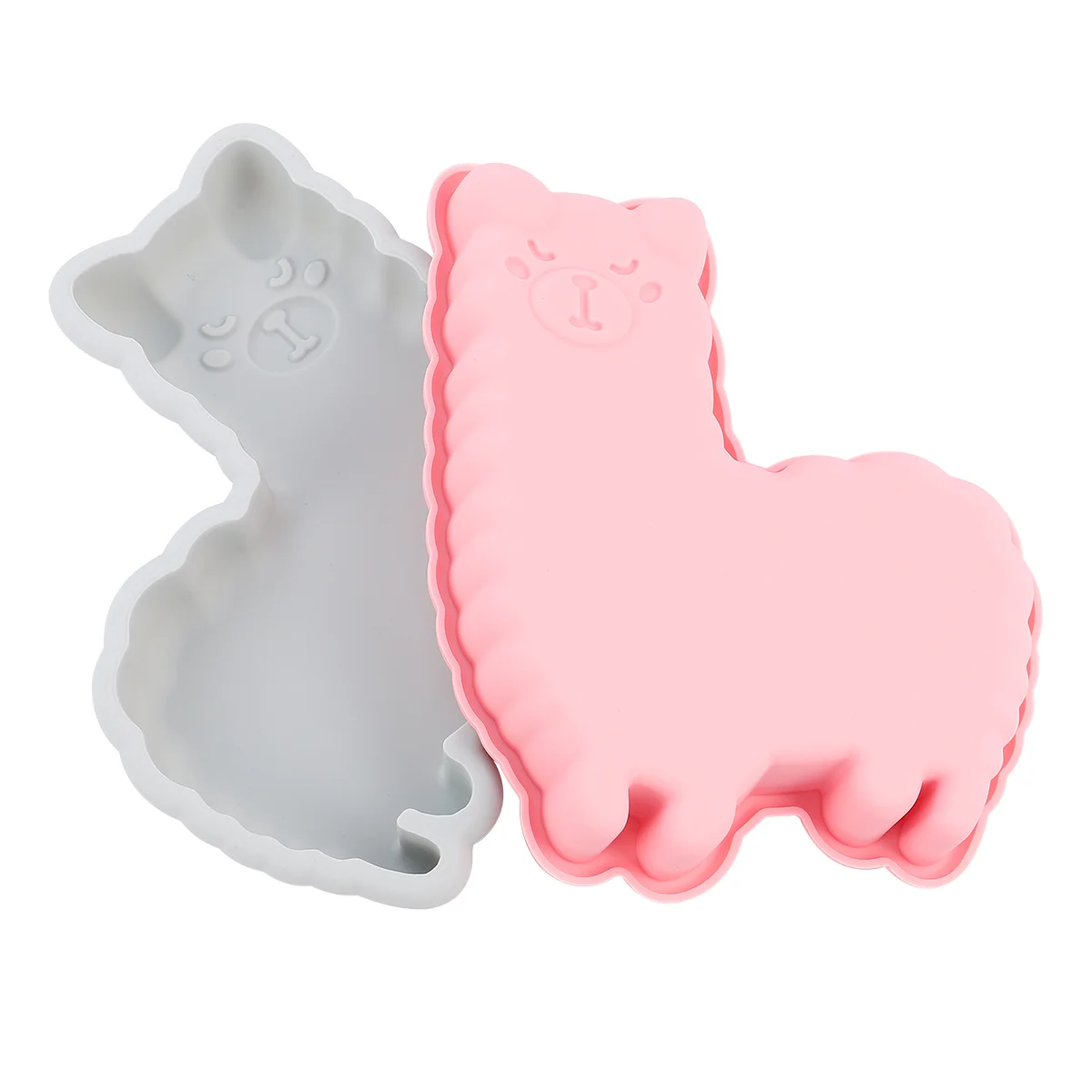 

2pcs Bread Tin Non Stick Silicone Soap Mold Kitchen Supplies Fondant Mold Silicone Jelly Molds Cupcake Mold