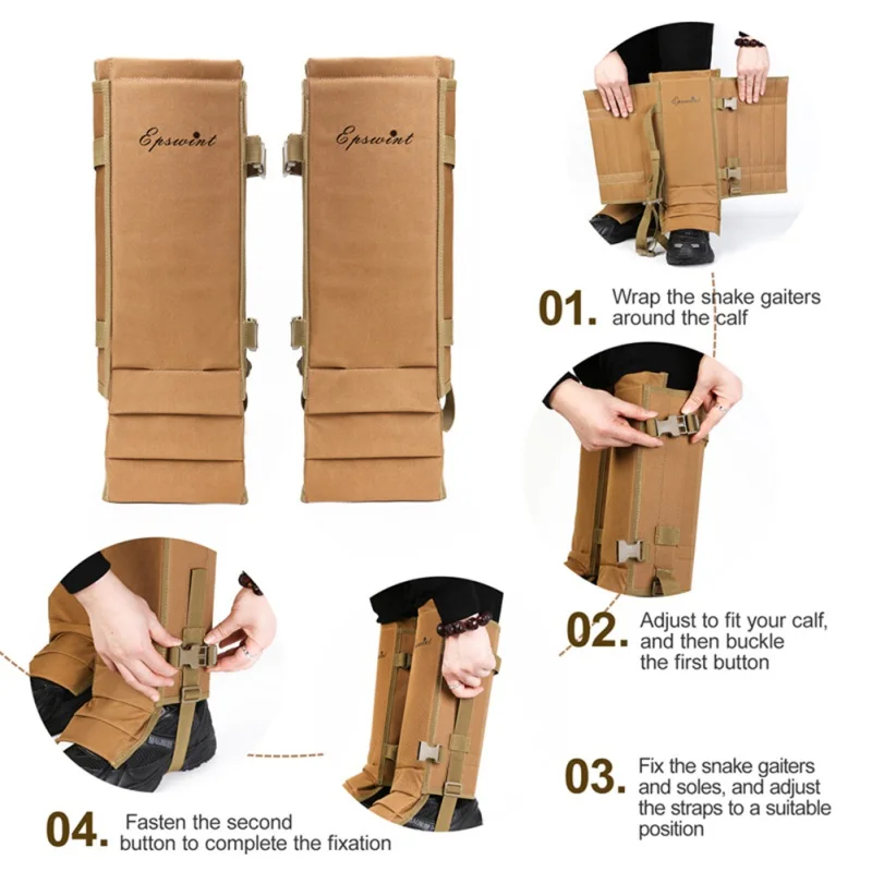 Shin Guard Suitable for Outdoor Hiking Mountaineering Jungle Adventure Armor Breathable and Waterproof Legwarmers