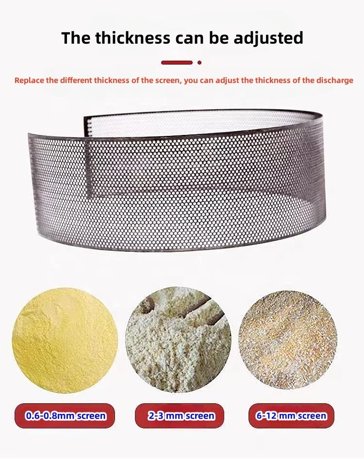 Заводская молотковая мельница для зерна риса кукурузы пшеницы подачи животных