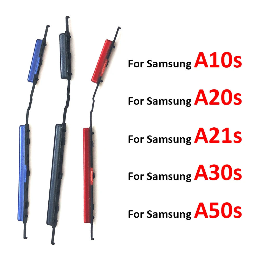 Оригинальная новая кнопка питания + Боковая кнопка громкости для Samsung A10S A107F A20S A207F A21S A217F A30S A307F A50S A507F A21s