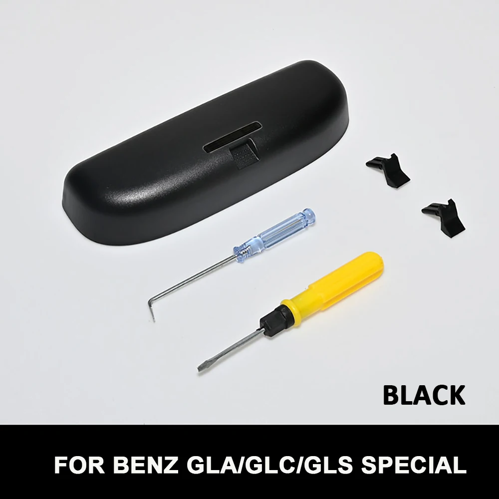 

Car Glasses Case Sun Glasses Holder Case Holder for Mercedes Benz GLA GLC GLS Storage Box Accessories