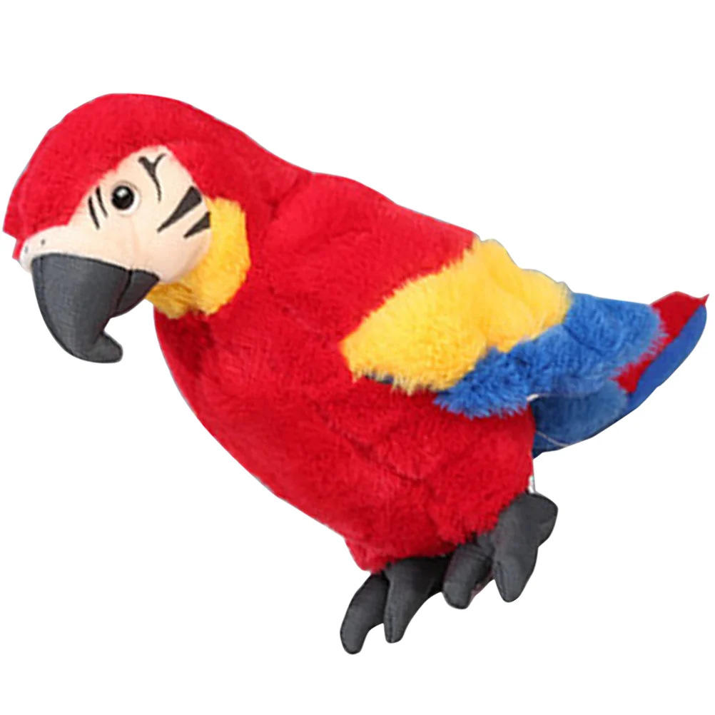 

Parrot Plush Stuffed Animalbirdmacaw Animals Cockatielmodels Lifelike Pillow Kids Orangutan Crow Tweety Talking Shoulder Gift