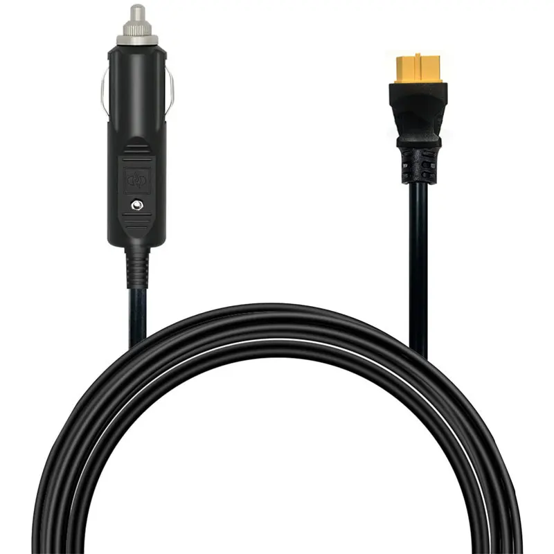 

Автомобильный прикуриватель 12 В 24 В к соединительному кабелю XT60 для ALLPOERS R600 R1500 R2500 Ecoflow River Delta Anker SOLIX Bluetti и т. д