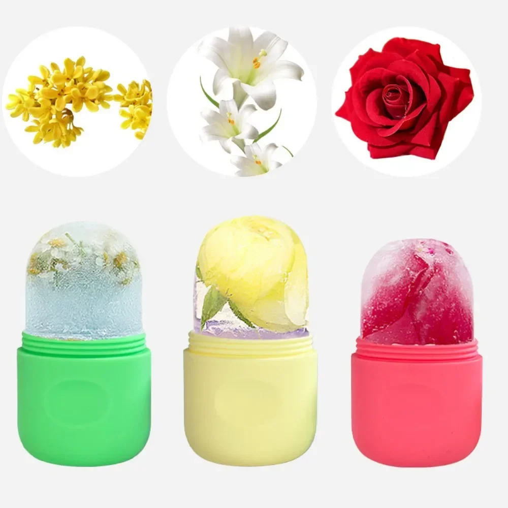 Силиконовый ледяной ролик для лифтинга лица Инструменты контуринга ледяные