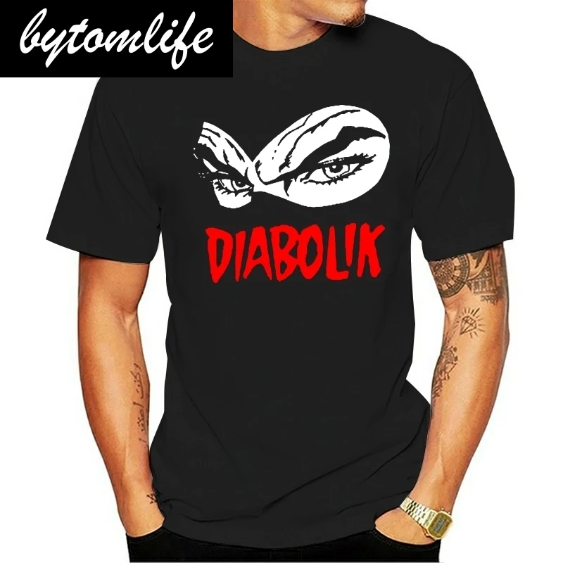 

Fm10 Mens Tops Tee T Shirt DIABOLIK EVA Cartoon & Comics Top Quality Tops T-Shirt fashion t-shirt men cotton brand teeshirt