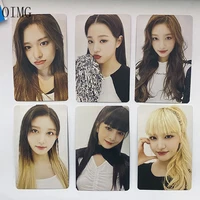 6pcsset kpop ive photocards%e3%80%8adazed korea%e3%80%8beleven lomo card kpop girls photo cards korean fashion postcards for kpop fans gift