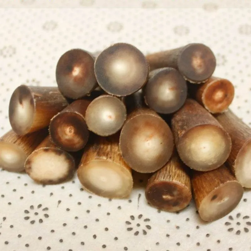 Однотонное белое искусственное сырье Ручка ножа резьба корова Рог наконечник