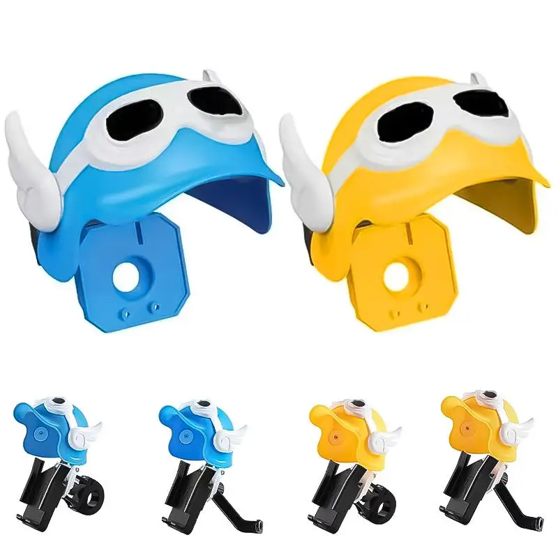 

Bike Cell Phone Holder Stylish Helmet Shade Sun Protection Multi-Angle Adjustable Phone Mount Rack For Motorcycle 4.7-7.2 In