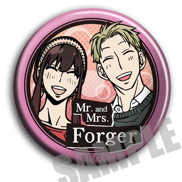 Значок в стиле аниме Семья-шпионская семья |