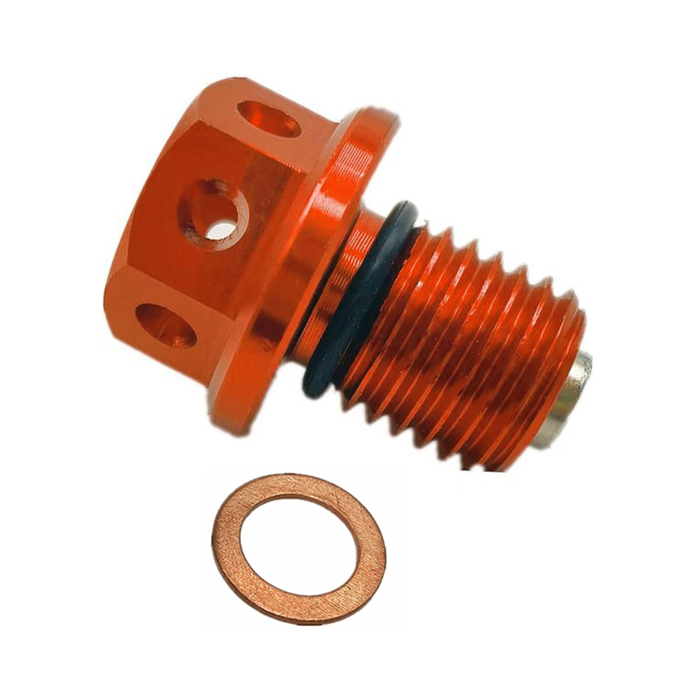 

Магнитный болт для слива масла для KTM, Honda, Yamaha, Suzuki, Kawasaki, SXF, EXC, CRF, KLX, грязевой велосипед, мотоцикла M12 * 1,5, гайка для слива масла