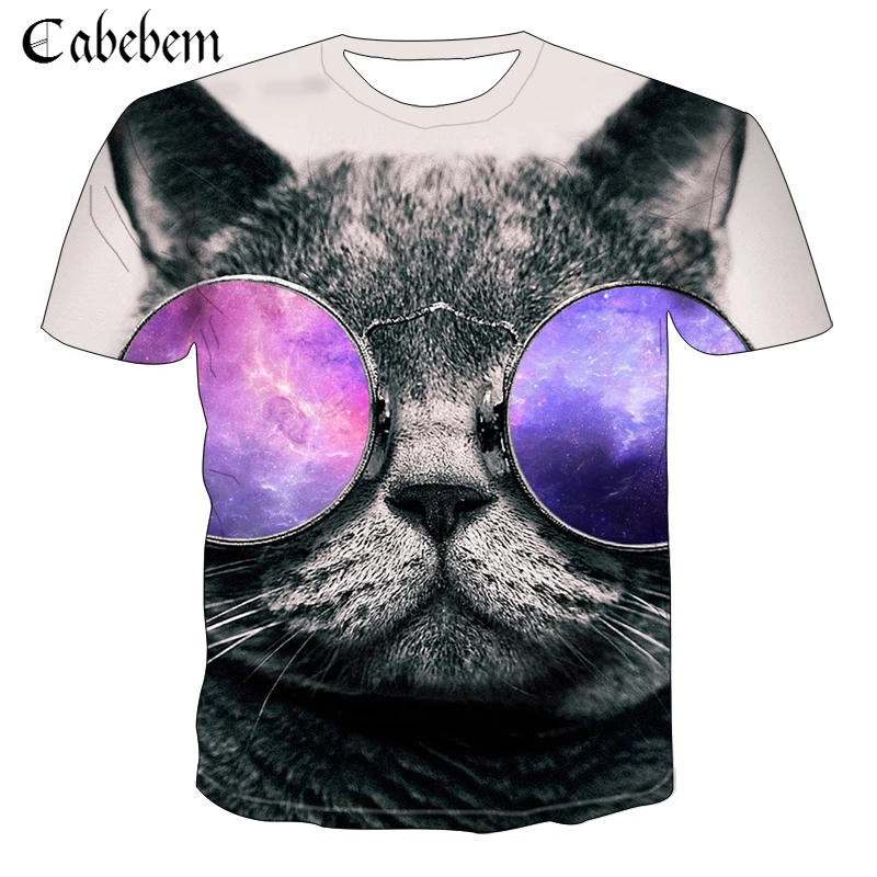 

2022 New Fashion Men's Casual T-Shirt Jacket Skull Hip Hop Loose Style 3D T-Shirt