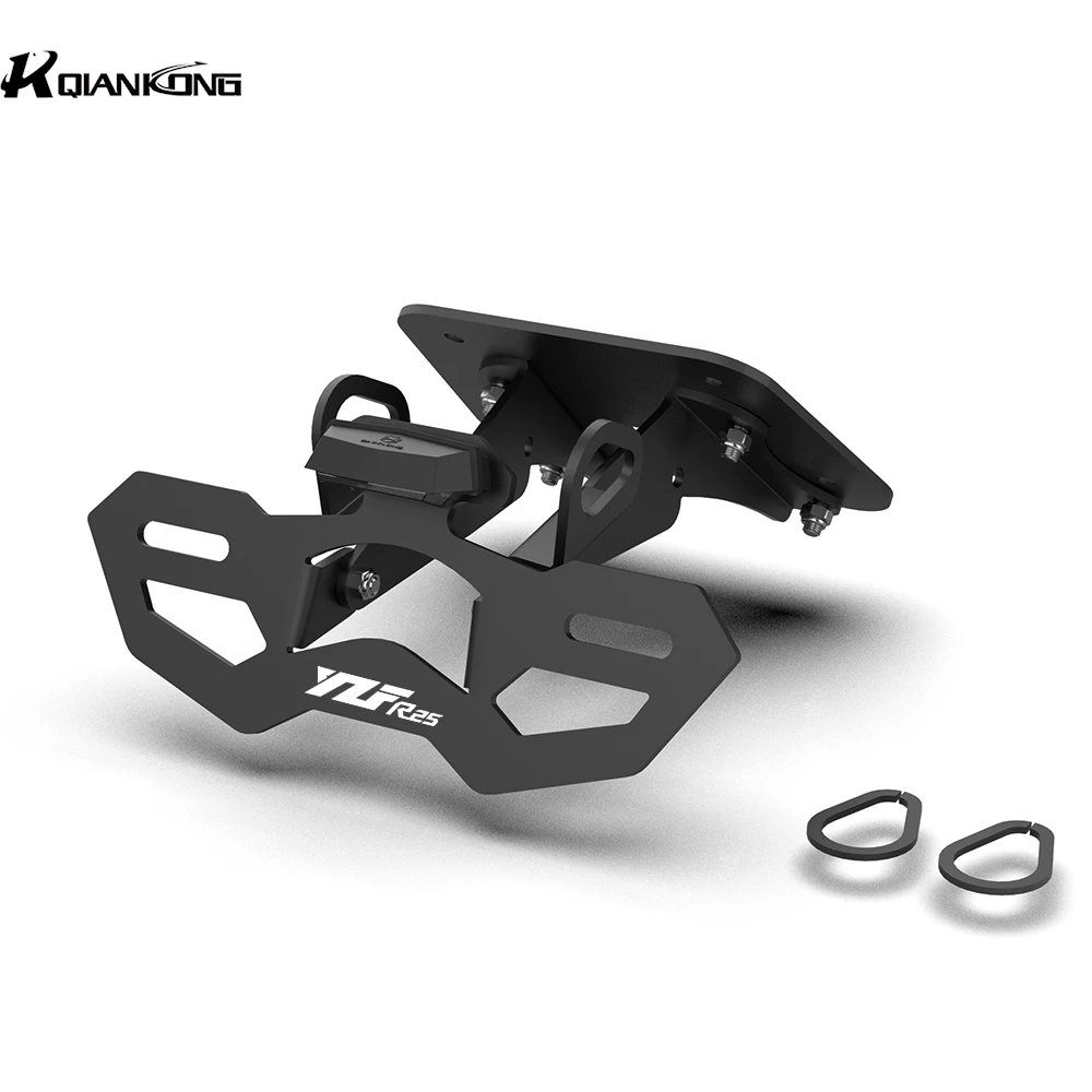 Фото Для мотоциклов Yamaha YZF R3, MT25, MT-25 2015-2025, 2026: Комплект для снятия заднего крыла (Fender Eliminator) с держателем номерного знака и светодиодной подсветкой №5