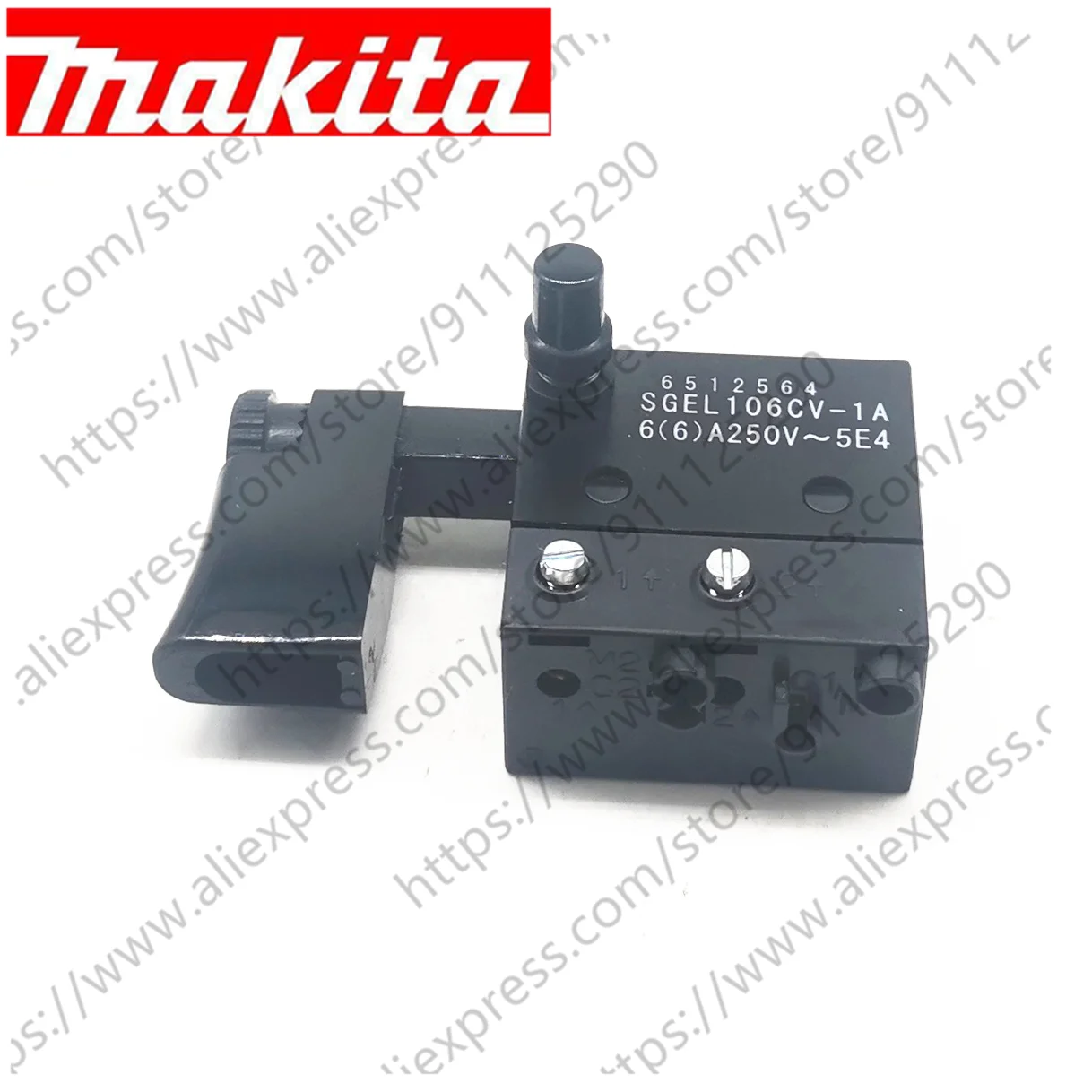 Переключатель для Makita 6820V 6822 6310 6010BVR 4014NV 4300BV 4320 650226-0 651256-4