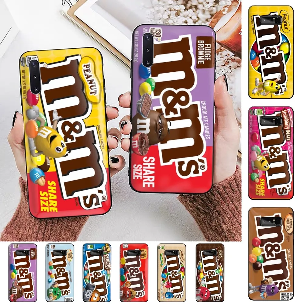 

M-M&M's-ChocolateS Phone Case For Samsung Note 8 9 10 20 pro plus lite M 10 11 20 30 21 31 51 A 21 22 42 02 03