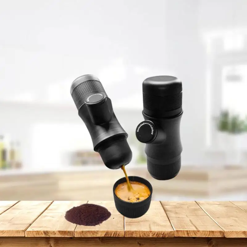 Портативная кофемашина для эспрессо ручной прибор приготовления машины