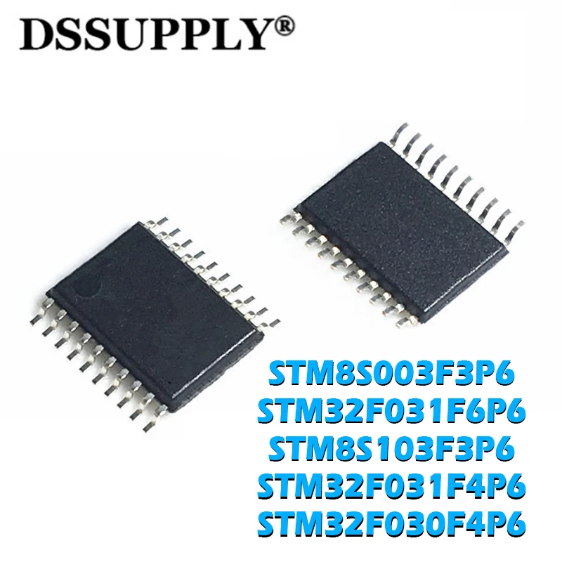 Новинка, оригинальные электронные детали STM8S003 STM8S003F3P6 STM8S103F3P6 STM32F030F4P6 STM32F031F6P6 STM32F031F4P6, 5 шт.