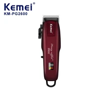kemei professional hair clipper electric hair trimmer powerful hair shaving machine hair cutting beard electric razor km pg2600