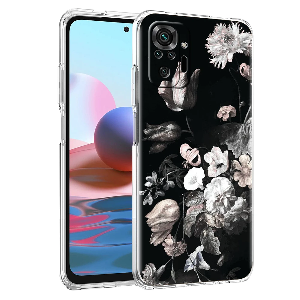 Прозрачный чехол для телефона Redmi K40 8A 9A 9C 7 8 8T 9 9S 10 Pro Gaming Note 11 11T 12T Plus