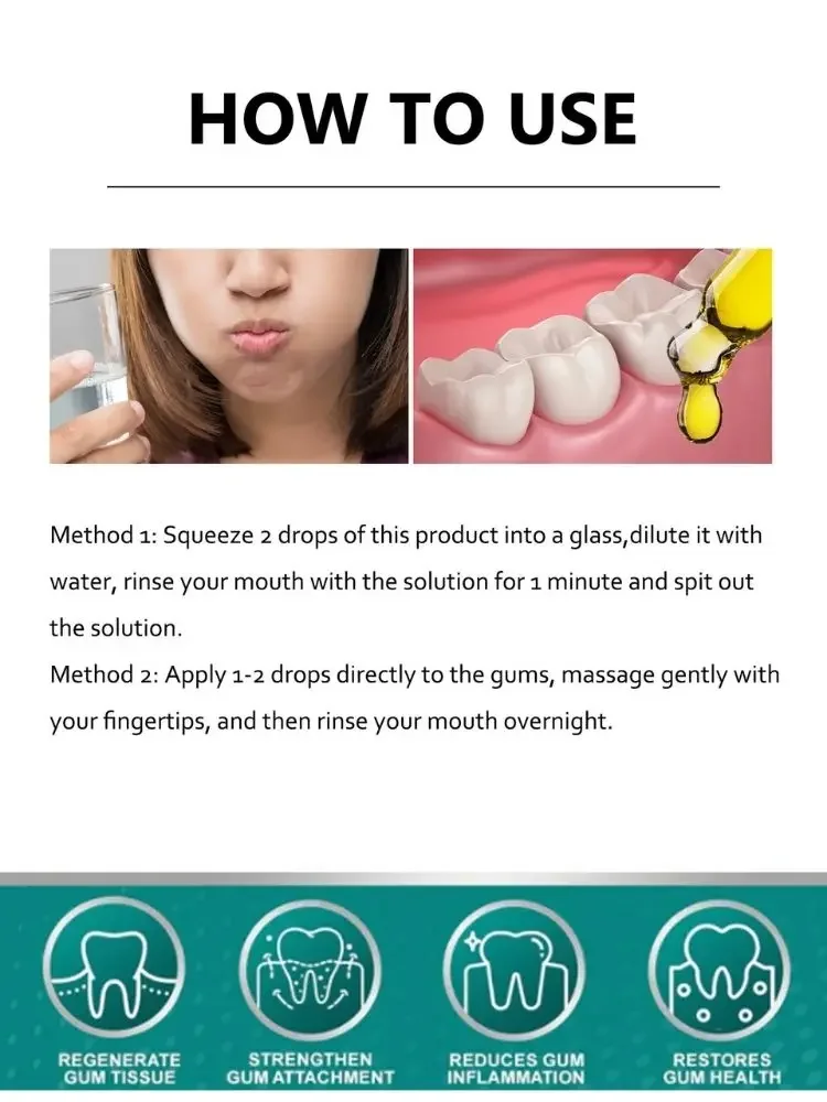 Сыворотка для быстрого восстановления десен эффективно снимает аллергию зубов