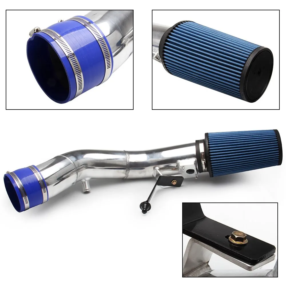 Холодный воздух Intaile автомобильная алюминиевая воздухозаборная система Turbo Kit с