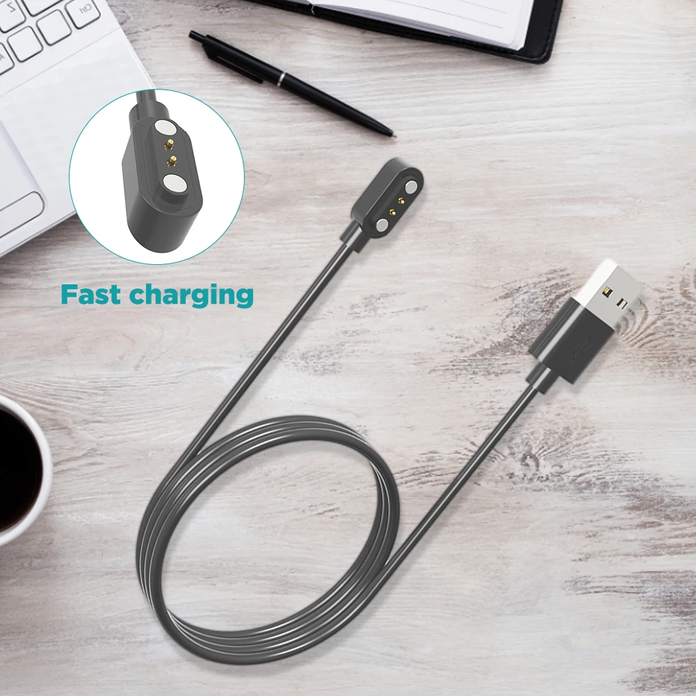 

Магнитный зарядный кабель 5 в 1 А, зарядное устройство USB для часов, аксессуары для умных часов, встроенный регулятор напряжения, черный для ...